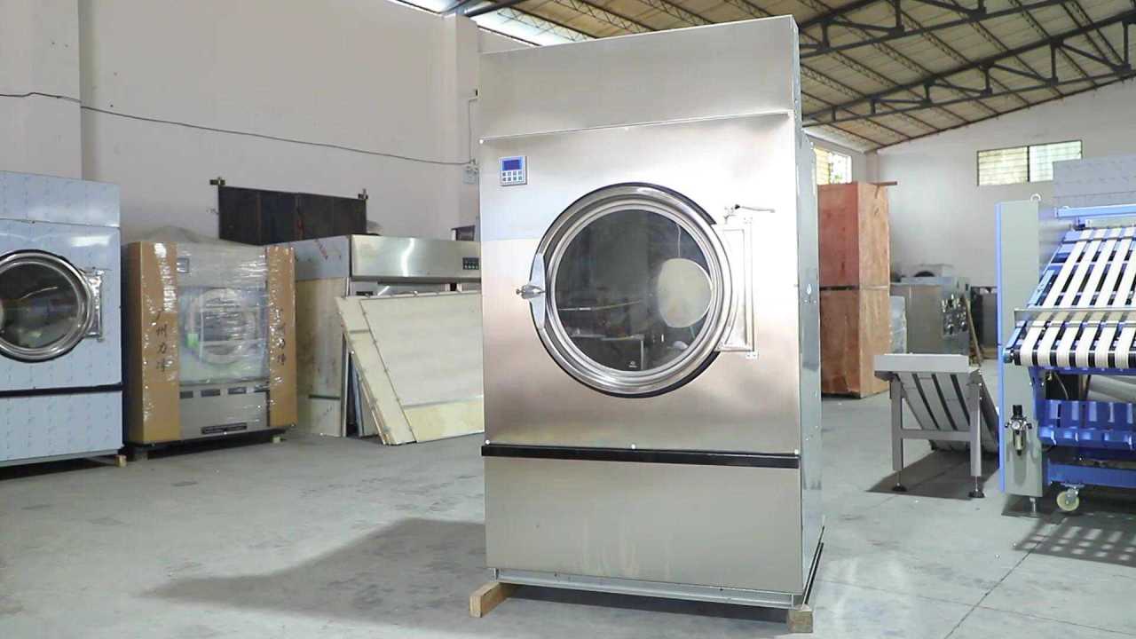 		床单浴巾布草烘干机表观视频	